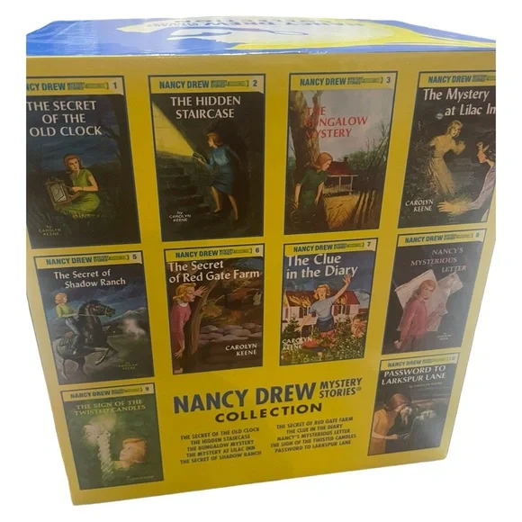 Nancy Drew Books 1-10 Box Set The Nancy Drew Mystery Stories Collection - Picture 5 of 7